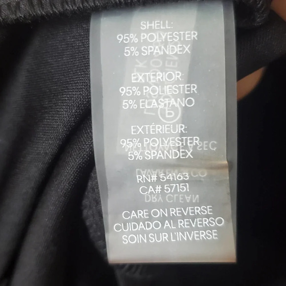 NWT Karl Lagerfeld Black Ruffle Sleeve Sheath Dress Size 6 - Picture 11 of 11